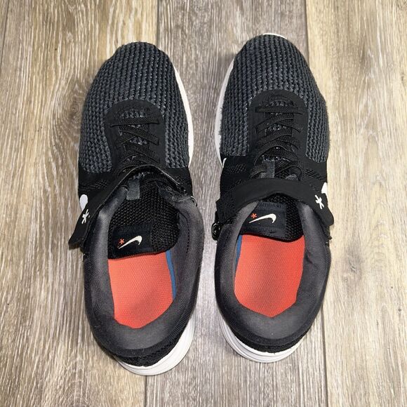 Nike Revolution 4 AA1729-001 Black White Youth US Size 7 Running Sneaker Shoes - Picture 8 of 11